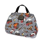 Universal Crossbody Satchel Bag - Harry Potter Relics Tattoo Print